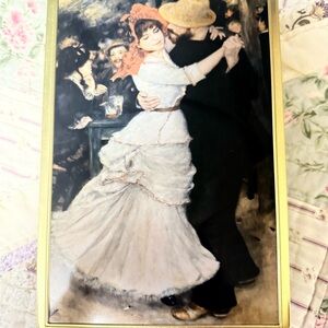 Charming Dance Scene Decorative Tin